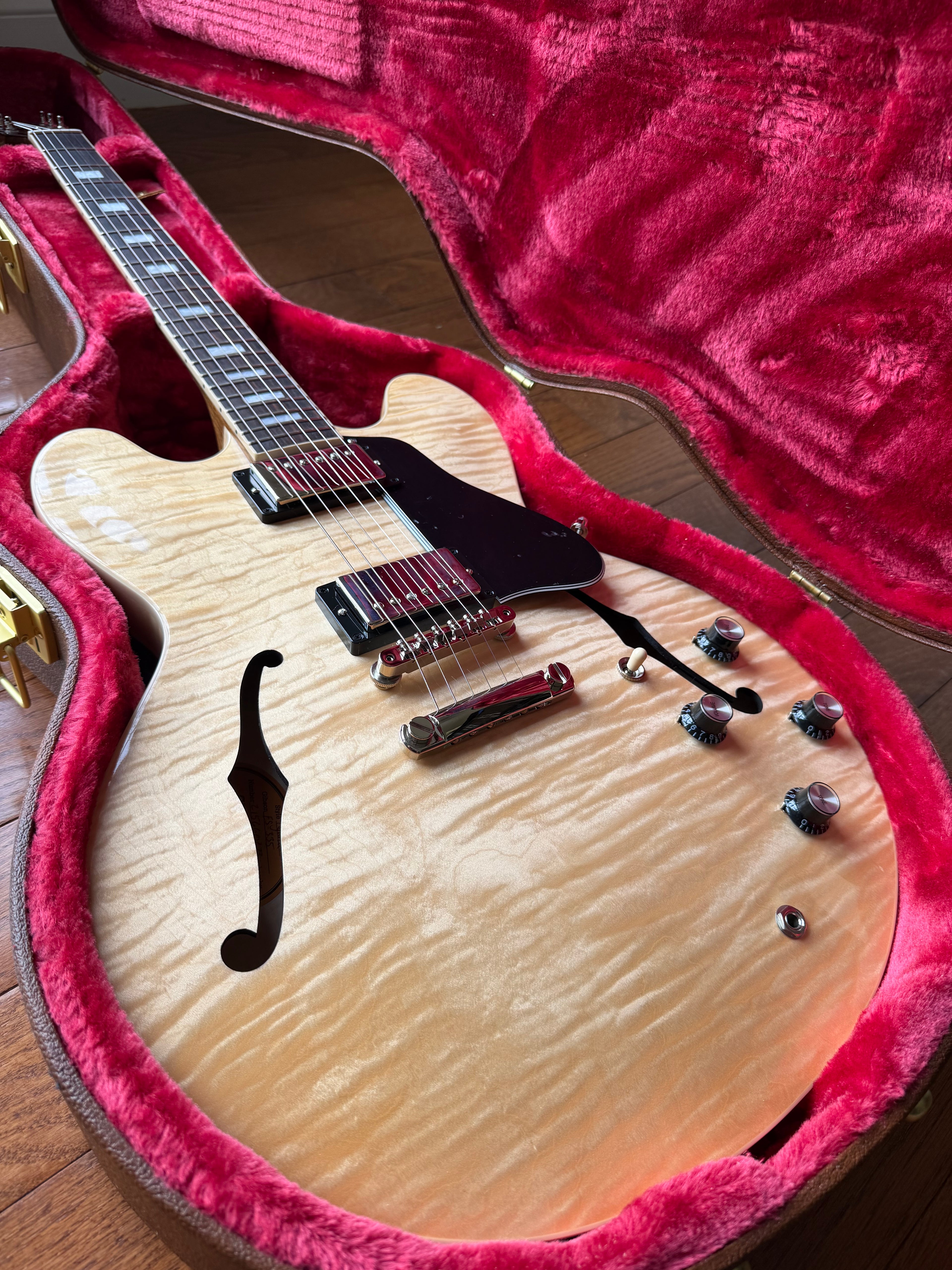 2026 Gibson ES-335 Figured - Antique Natural