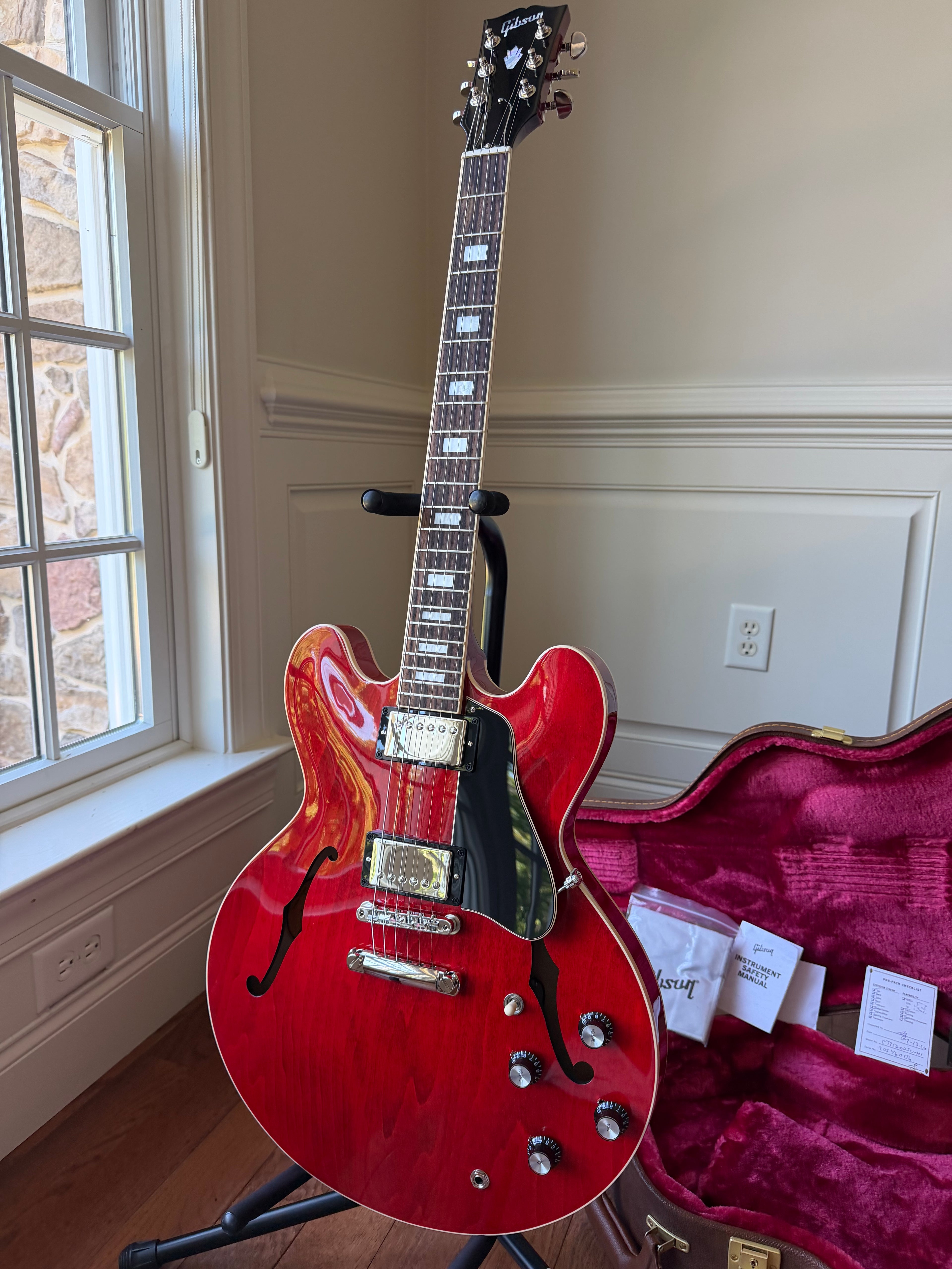 2026 Gibson ES-335 Gloss - Sixties Cherry Red