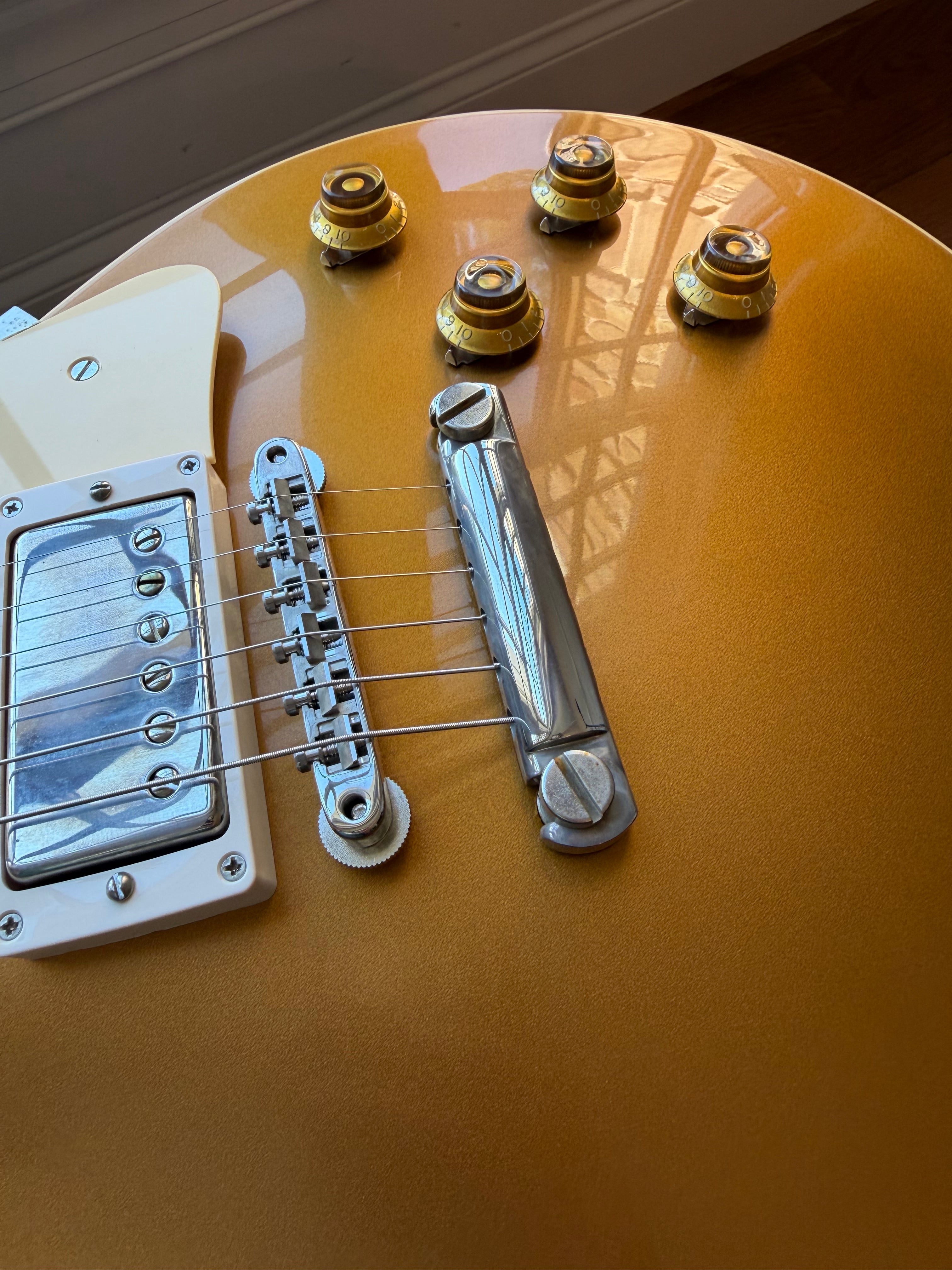 2026 Gibson Custom Shop Les Paul Standard ‘57 Reissue R7 Dark Back VOS - Gold Top