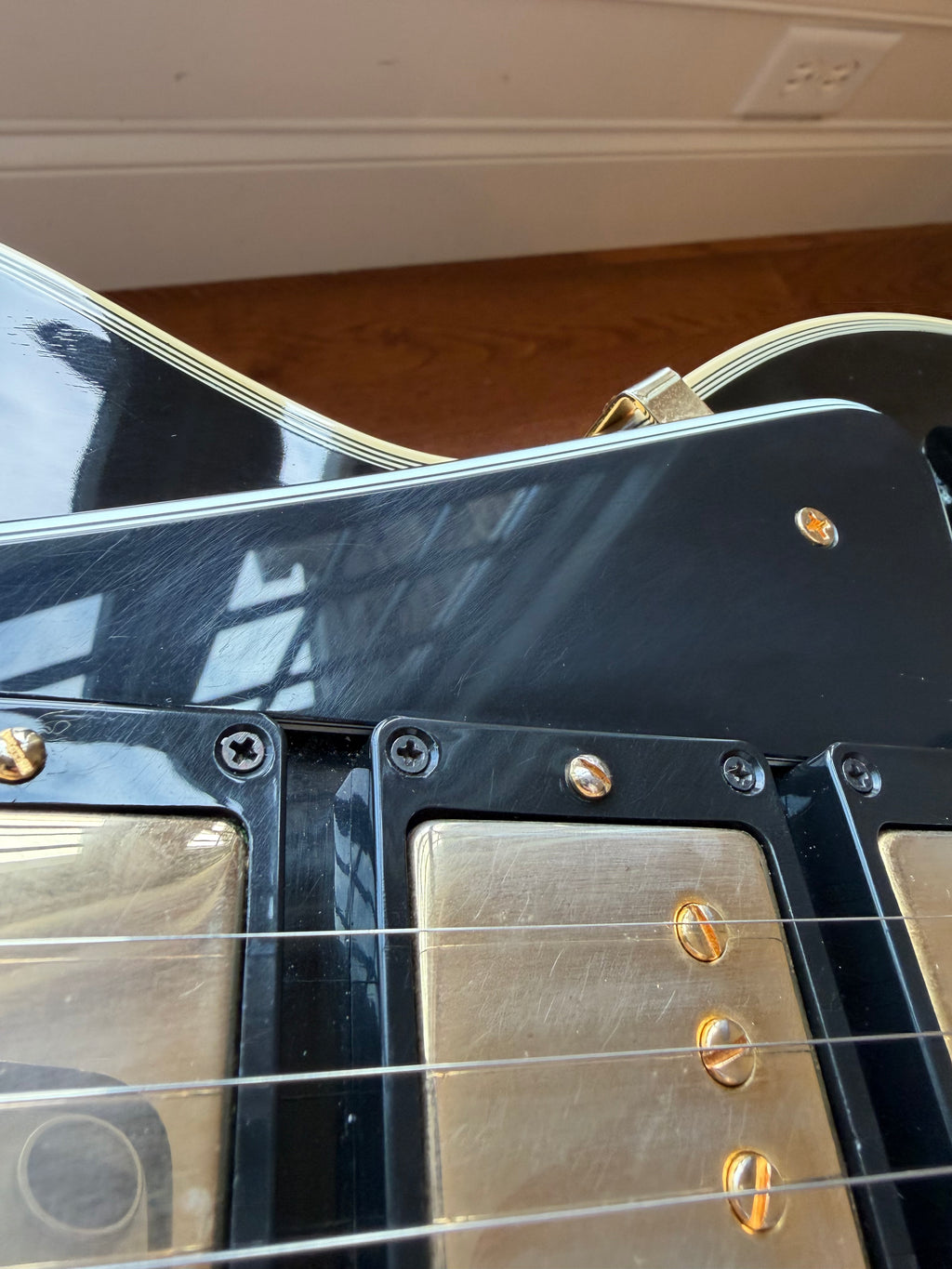 2023 Gibson Custom Shop Les Paul Custom ‘57 Reissue 3 Pickup Black Beauty - Ebony Black