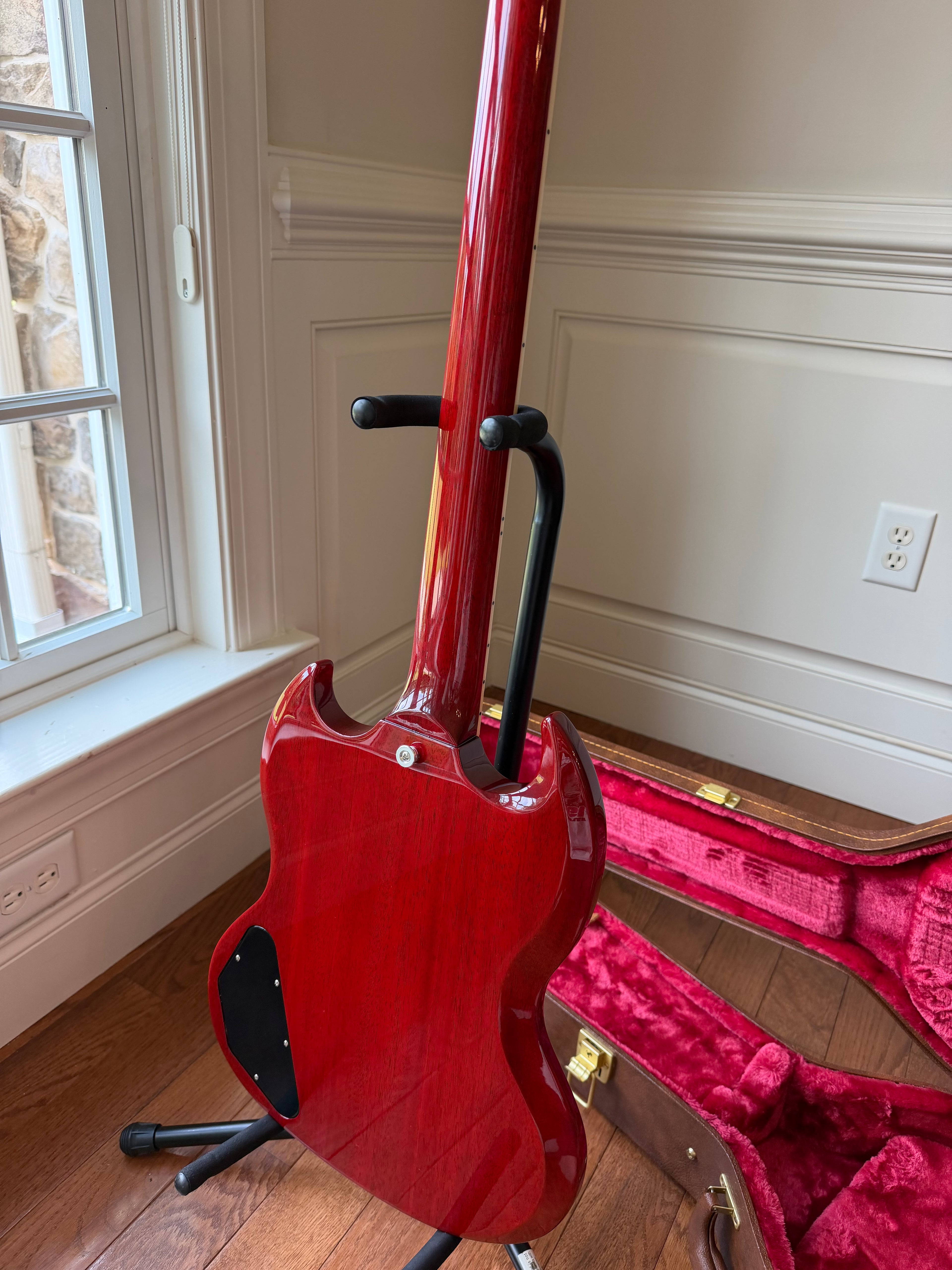 2026 Gibson SG ‘61 Maestro Vibrola - Cherry Red