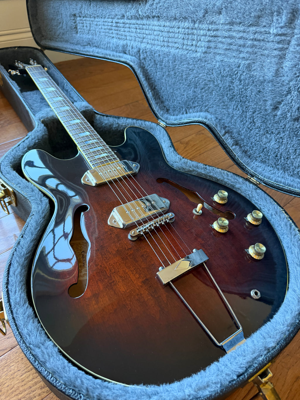 1992 Epiphone Casino Japan Herada Made - Burgundy