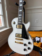 2026 Gibson Custom Shop Les Paul Custom Ebony Fretboard - Alpine White