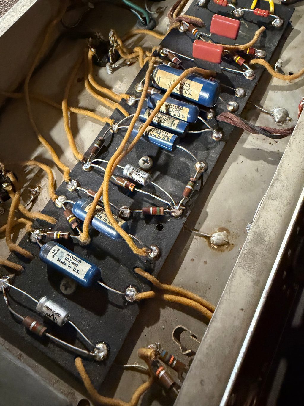 1963 Fender Princeton 6G2 Brownface Guitar Amp