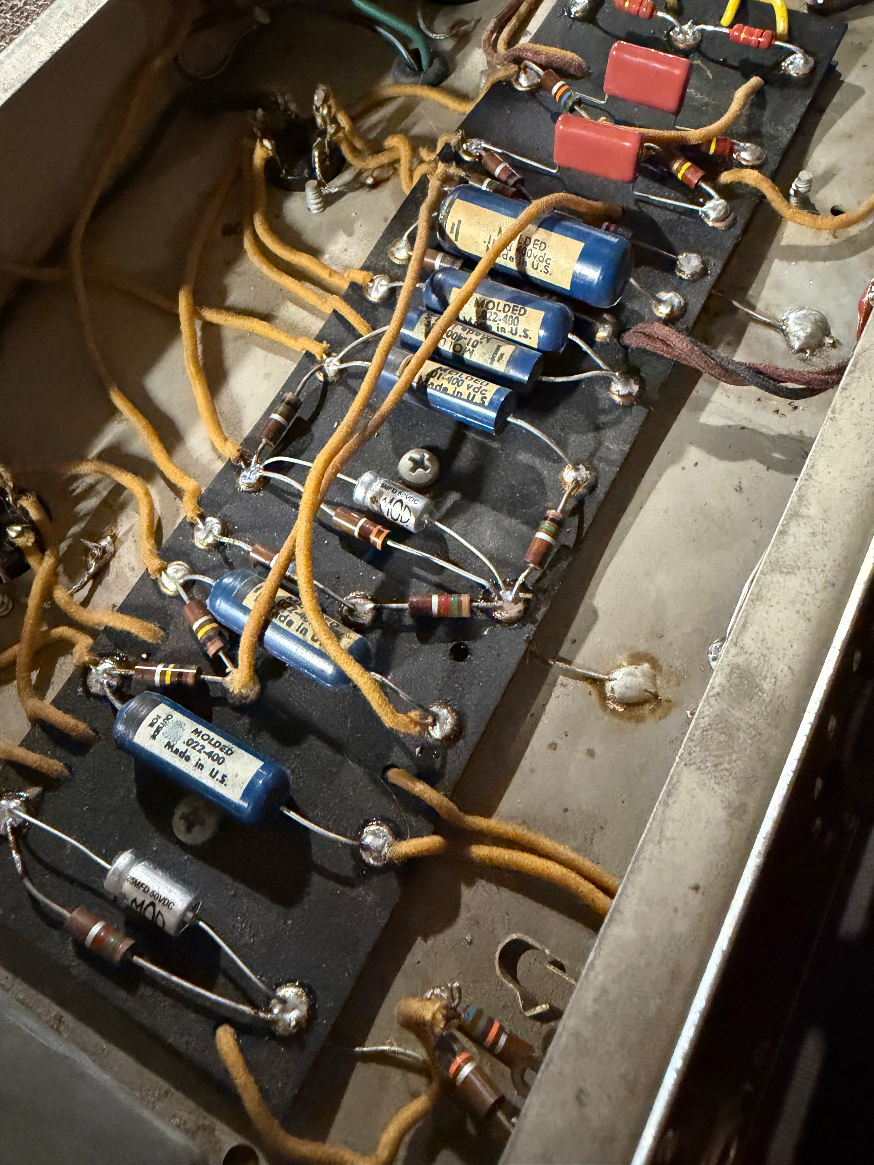 1963 Fender Princeton 6G2 Brownface Guitar Amp