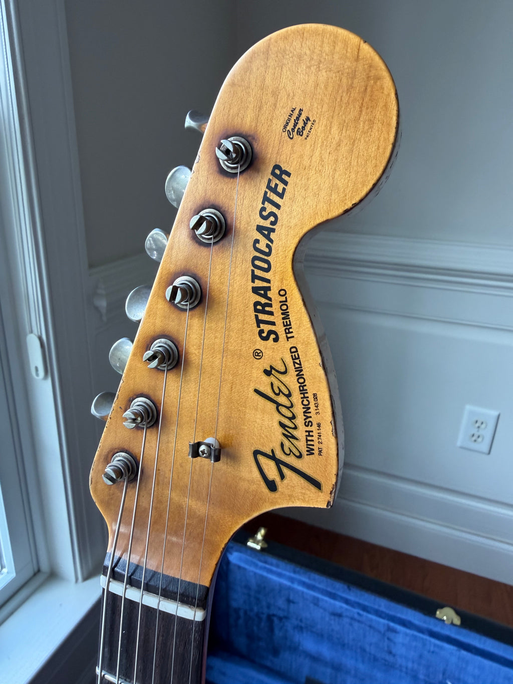 2025 Fender Custom Shop Stratocaster Pro SR25 Super Heavy Relic - Aged Lake Placid Blue
