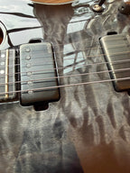 2022 Schecter Hellraiser Hybrid PT - Trans Black Burst