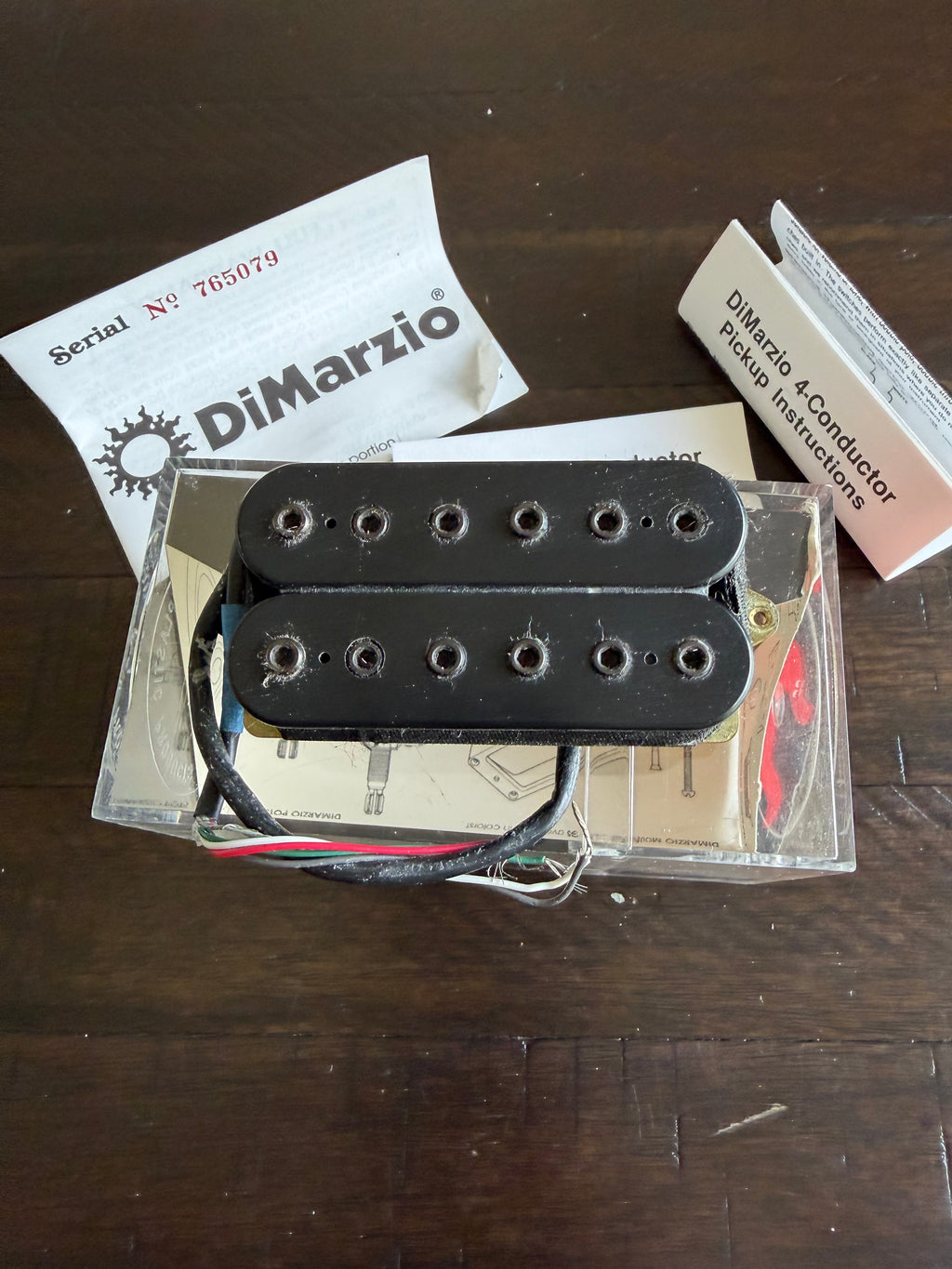 DiMarzio DP151 BK PAF Pro Humbucker Pickup