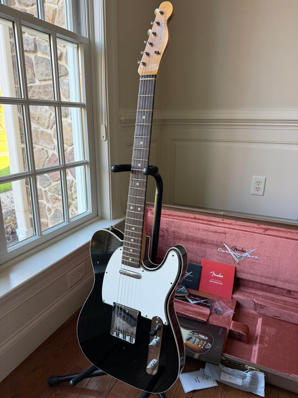2026 Fender Custom Shop ‘60 Telecaster Custom Limited Edition LR25 Journeyman - Black