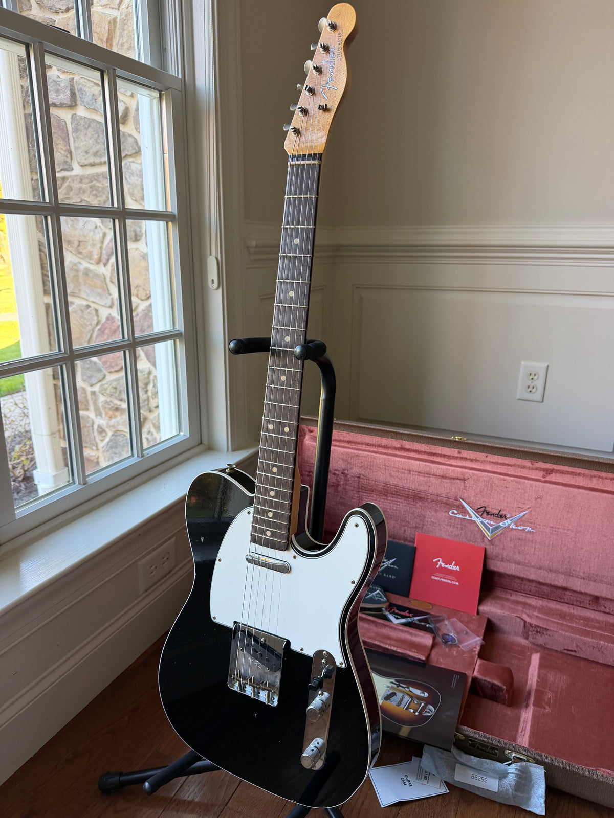 2026 Fender Custom Shop ‘60 Telecaster Custom Limited Edition LR25 Journeyman - Black