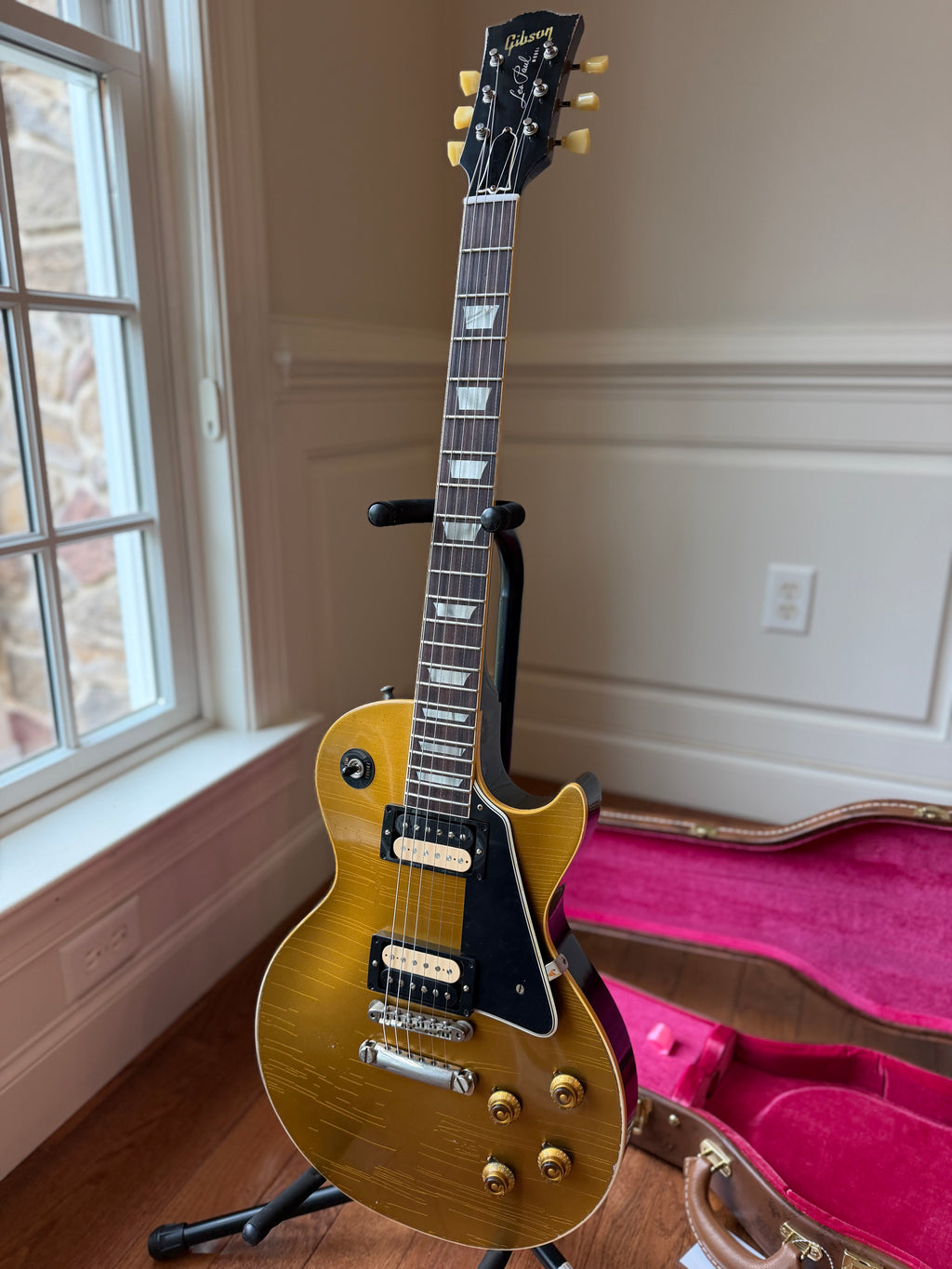 2026 Gibson Custom Shop Les Paul Standard ‘57 Reissue R7 Murphy Light Aged Limited Edition - Double Gold Dark Back