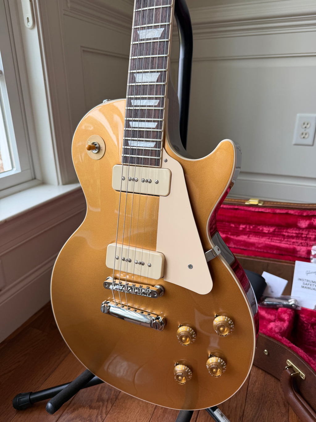 2026 Gibson Les Paul Standard P90 50s - Gold Top