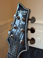2022 Schecter Hellraiser Hybrid PT - Trans Black Burst