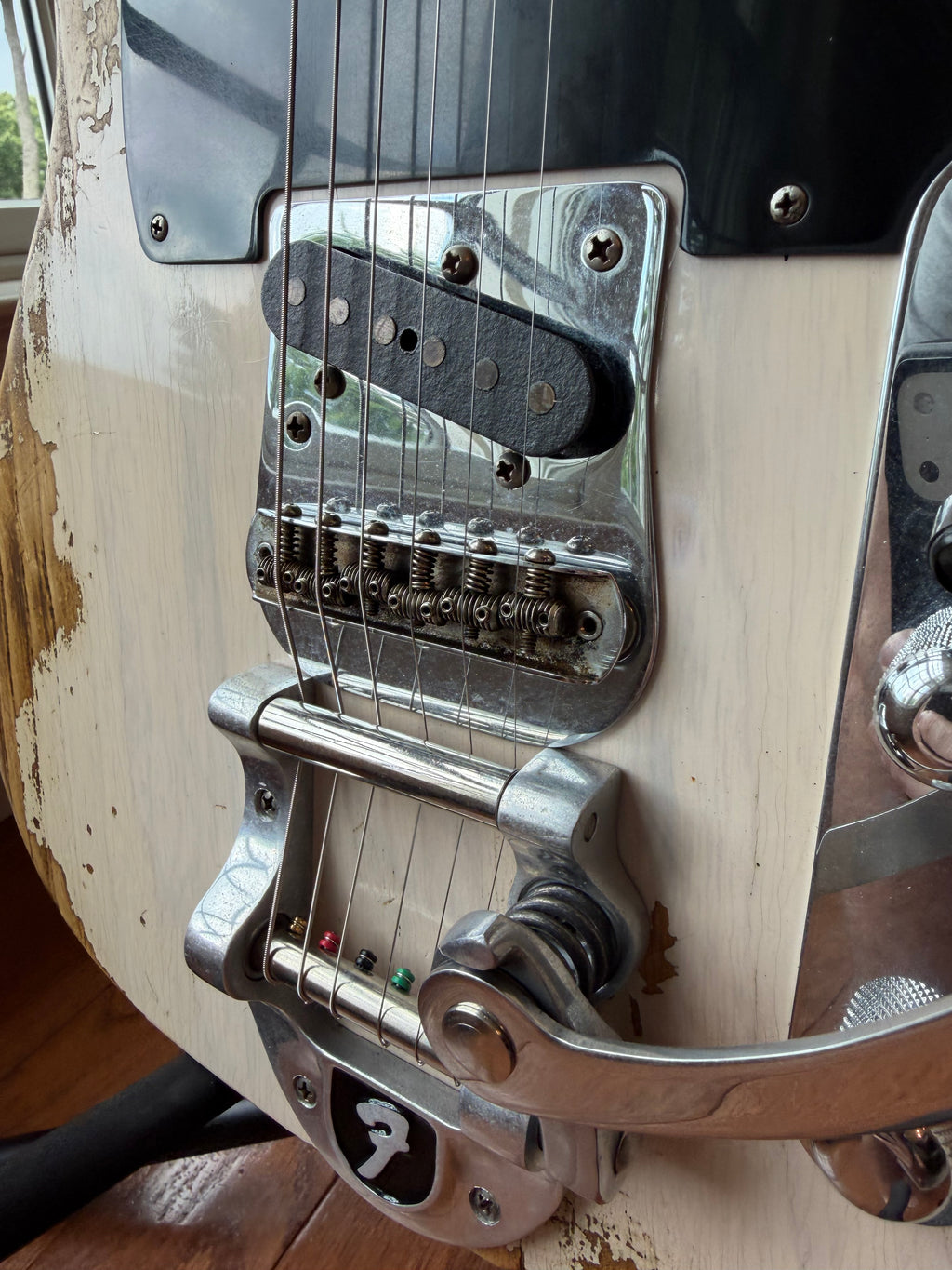 2020 Fender Custom Shop Tele Cunife Limited Edition Heavy Relic - Aged White Blonde
