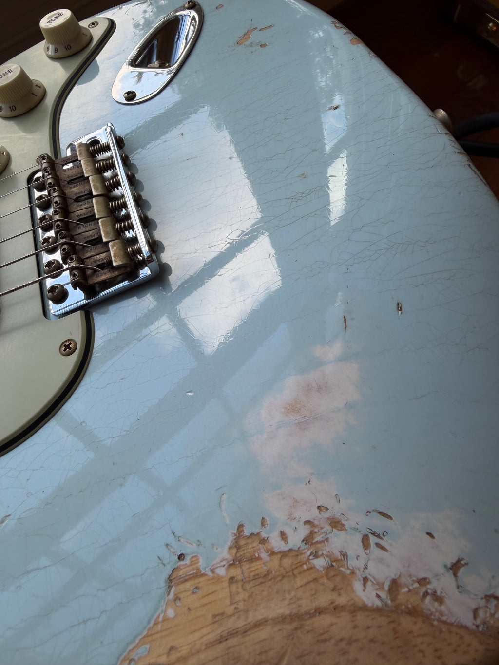 2026 Fender Custom Shop ‘62 Stratocaster HSS Heavy Relic - Sonic Blue