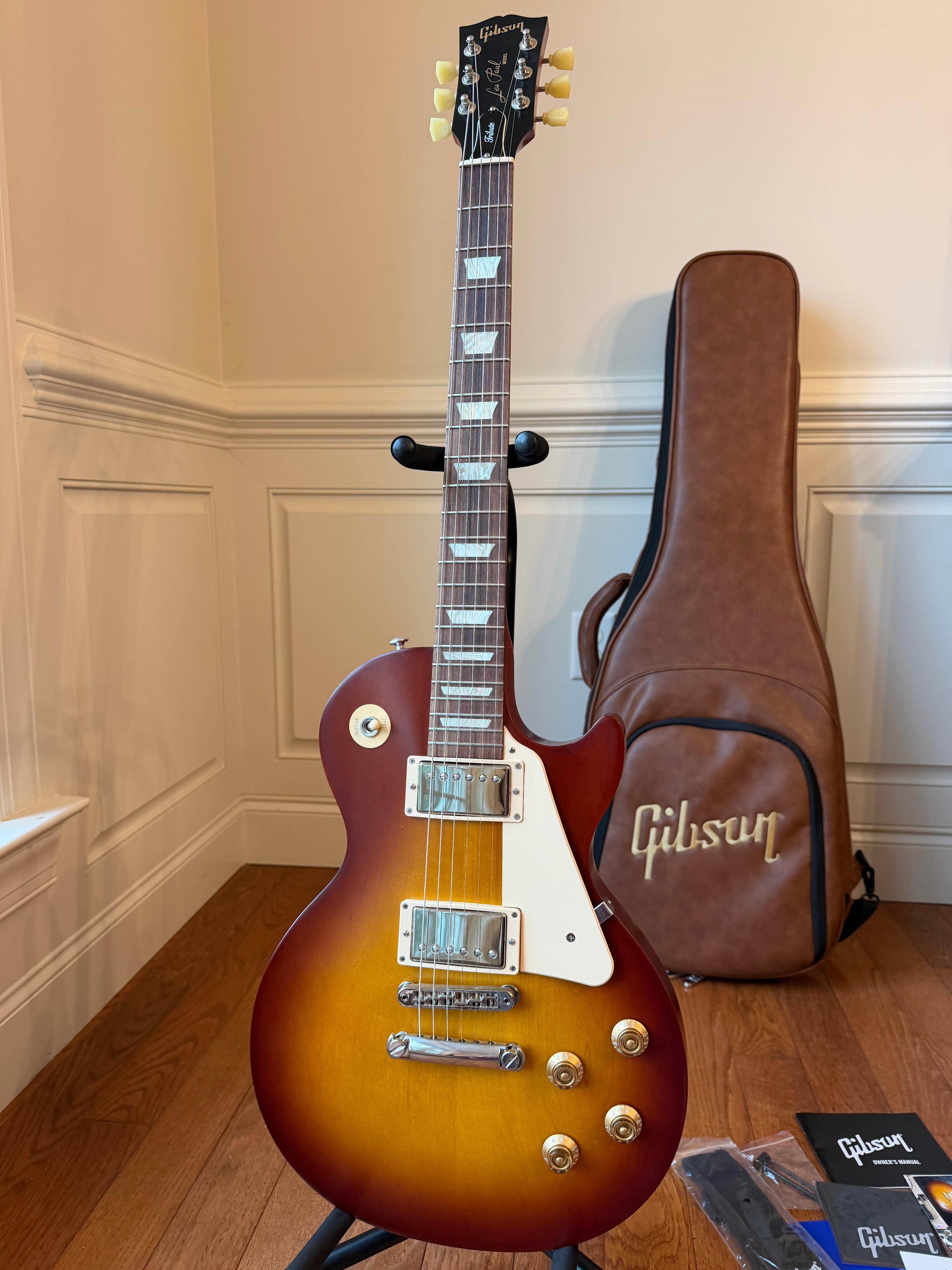 2019 Gibson Les Paul Studio Tribute - Satin Iced Tea