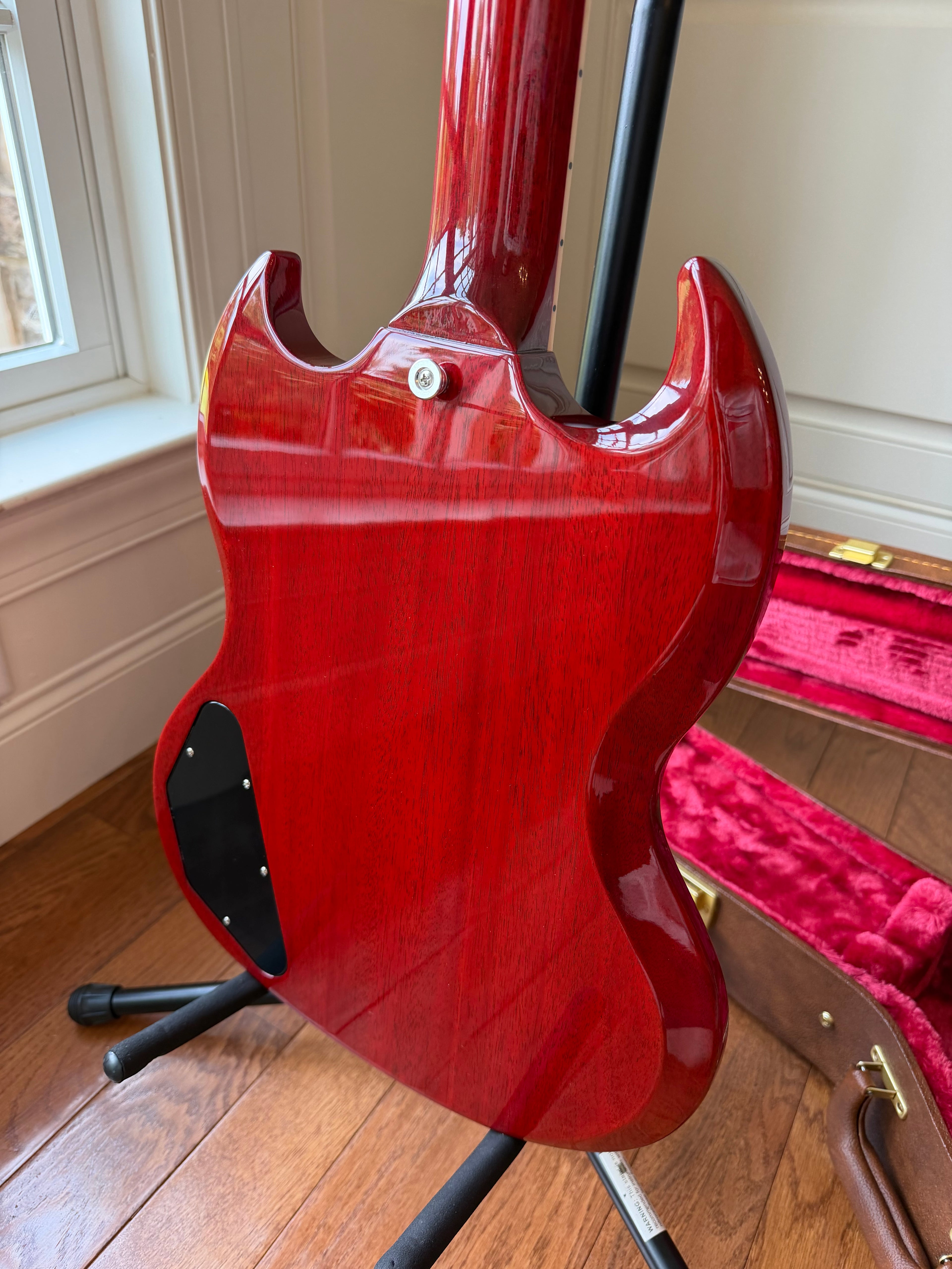 2026 Gibson SG ‘61 Maestro Vibrola - Cherry Red