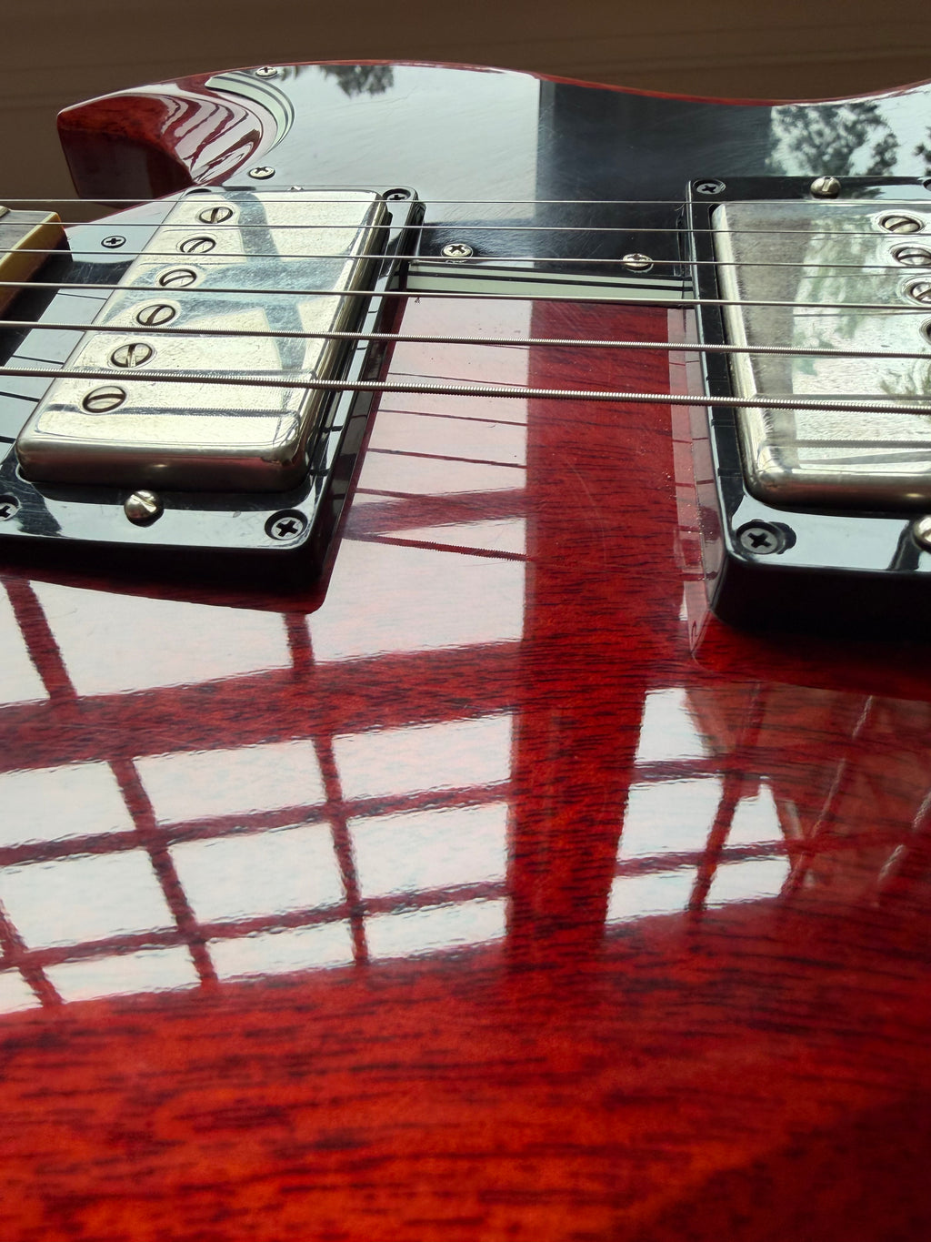 2026 Gibson Custom Shop Les Paul SG ‘61 Reissue VOS Stop Tail - Cherry Red