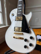 2026 Gibson Custom Shop Les Paul Custom Ebony Fretboard - Alpine White