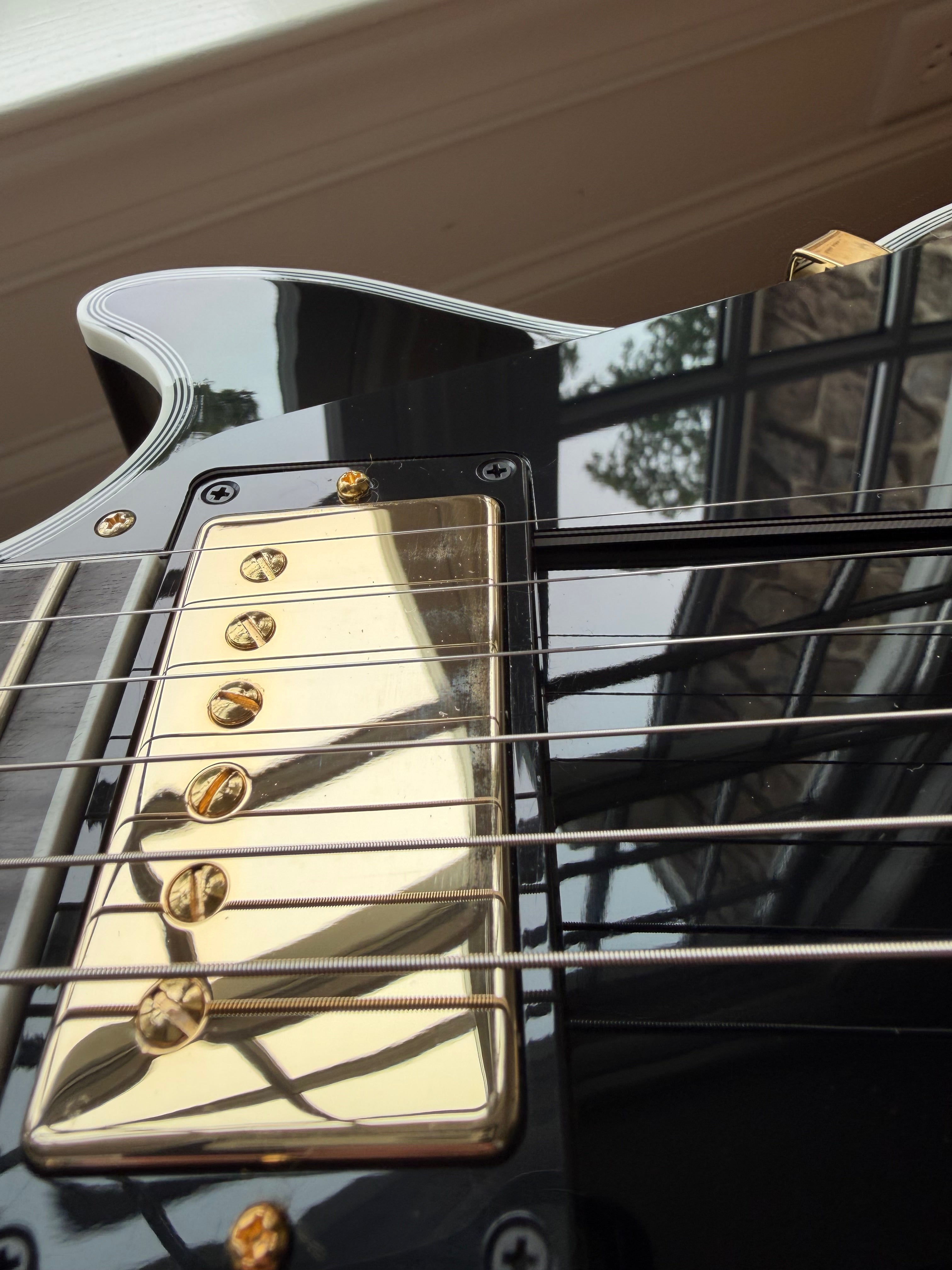 2026 Gibson Custom Shop Les Paul Custom - Ebony Black