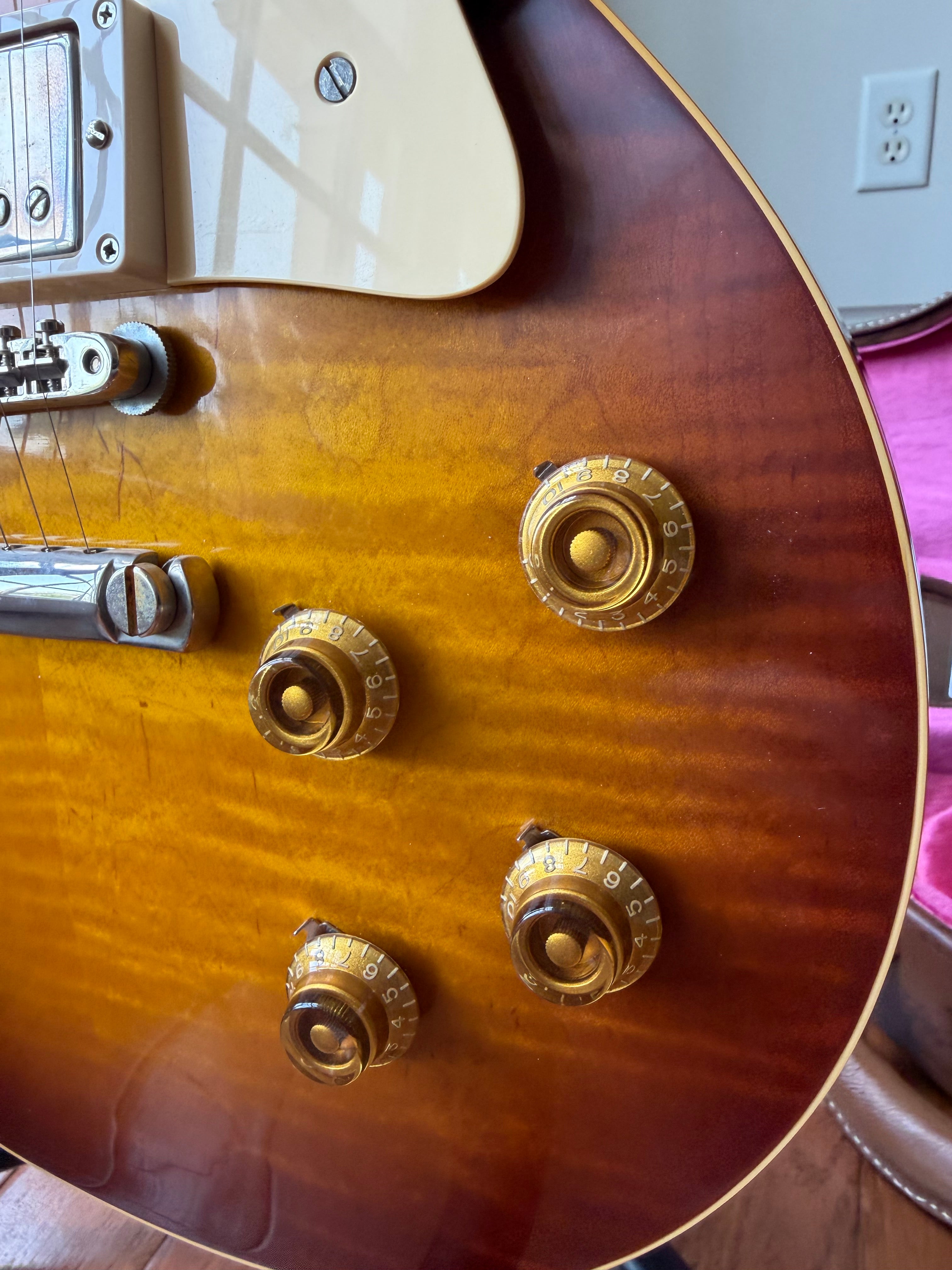 2026 Gibson Custom Shop Les Paul Standard ‘59 Reissue R9 VOS - Iced Tea Burst