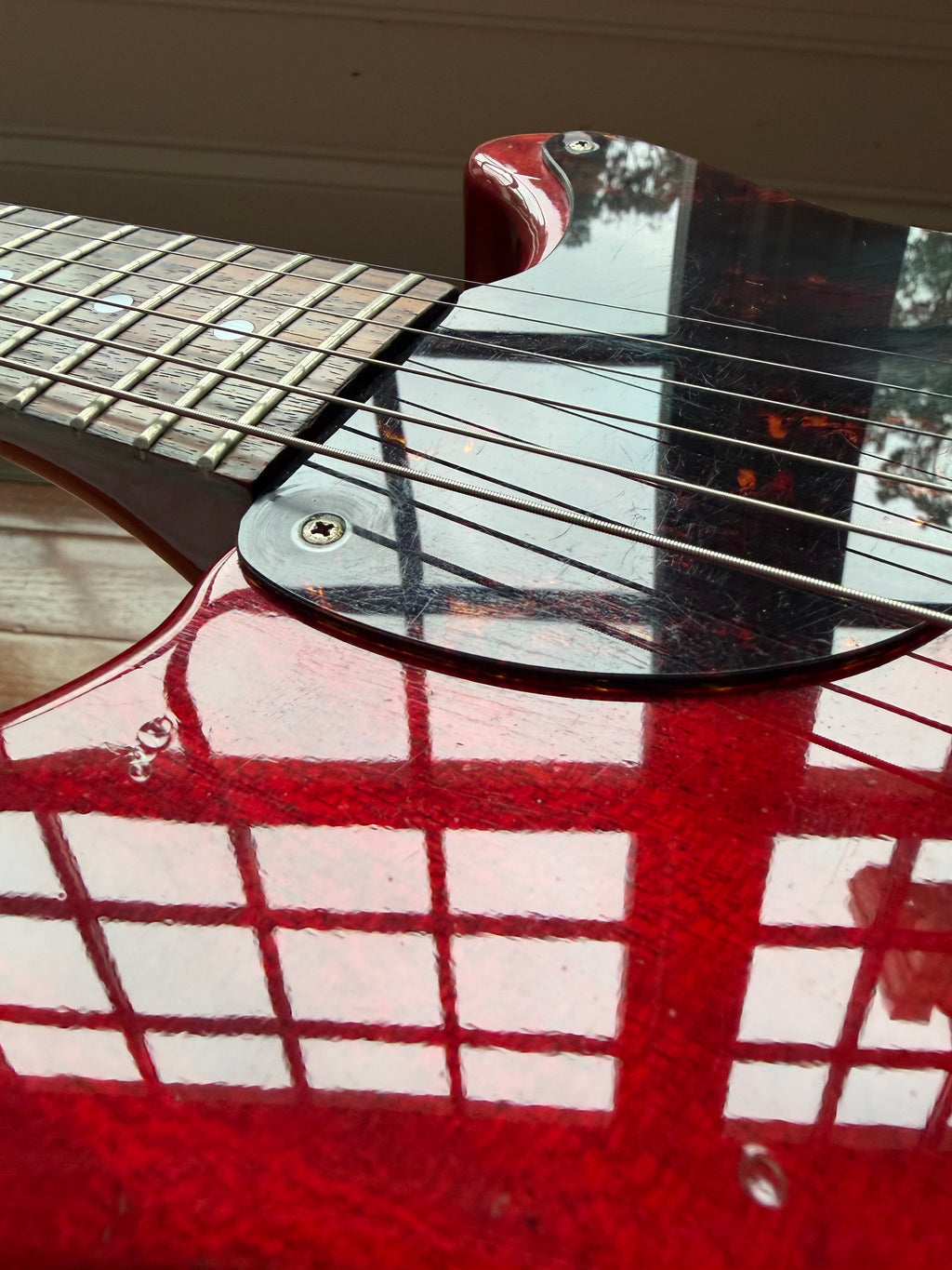 1995 Orville by Gibson Les Paul Junior Double Cut - Cherry Red