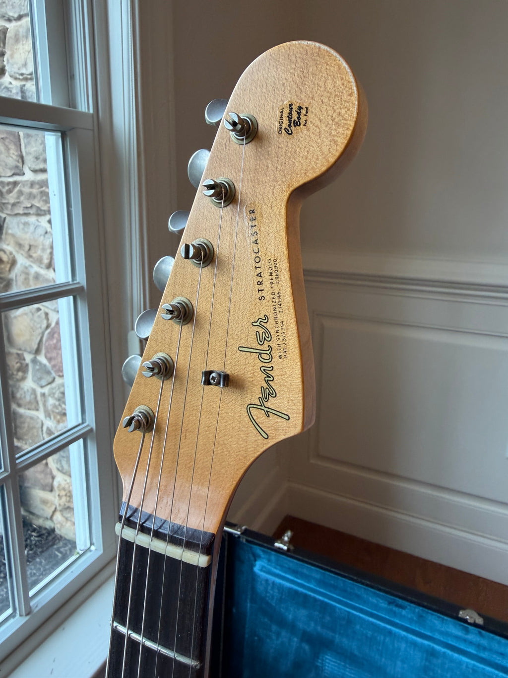 2025 Fender Custom Shop ‘64 L-Series Stratocaster Limited Journeyman - Aged Candy Tangerine