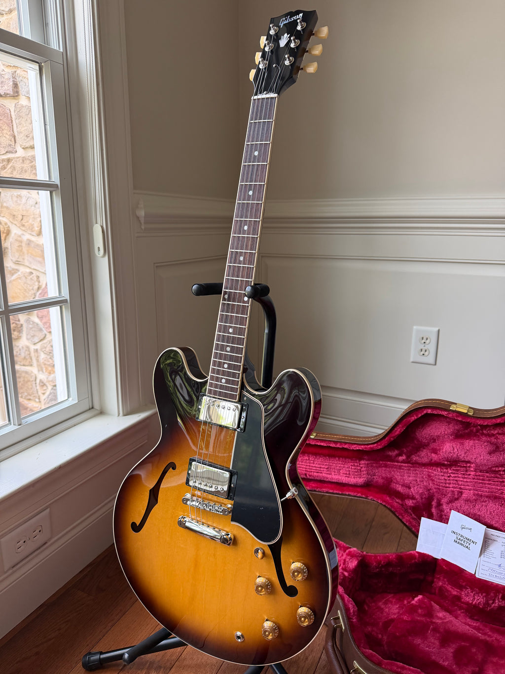 2025 Gibson ES-335 Gloss 50s - Vintage Tobacco Burst