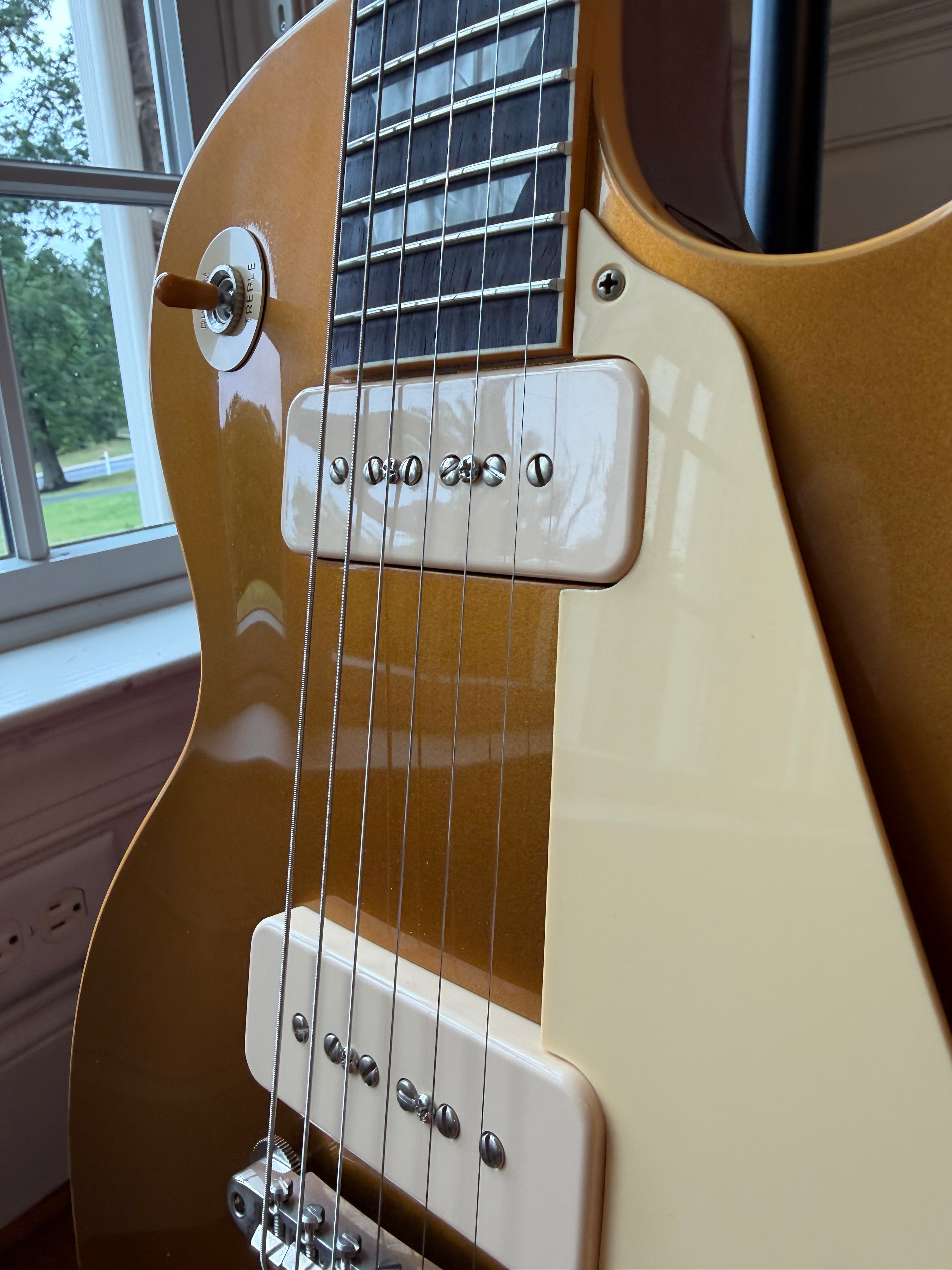 2026 Gibson Custom Shop Les Paul Standard ‘56 Reissue R6 Double Gold VOS - Gold Top