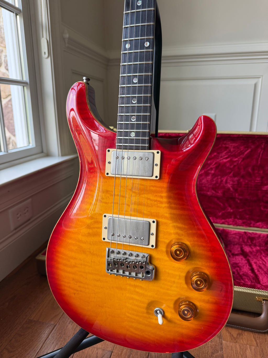 2008 PRS DGT David Grissom Tremolo Signature - Sunburst