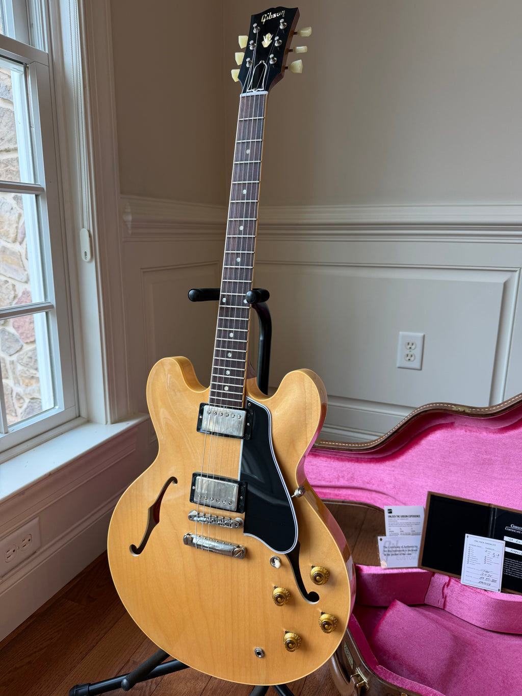 2024 Gibson Custom Shop ES-335 ‘59 VOS - Vintage Natural