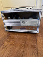 Benson Monarch Head - Oxblood Blue and White Pinstripes - Image 11