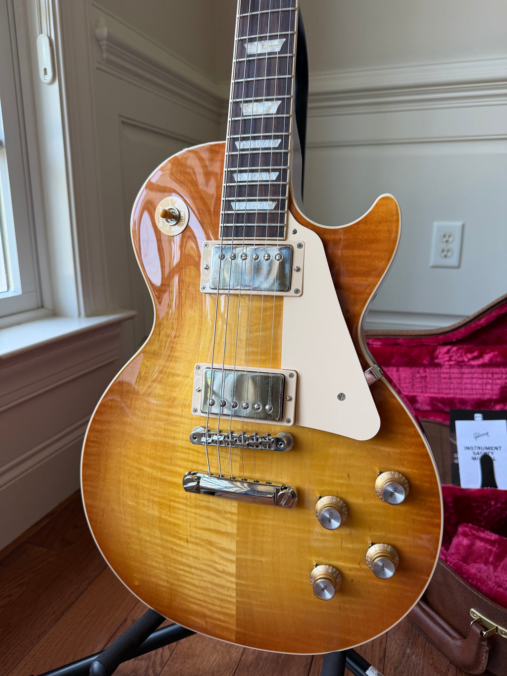 2026 Gibson Les Paul Standard 60s Figured Top - Unburst