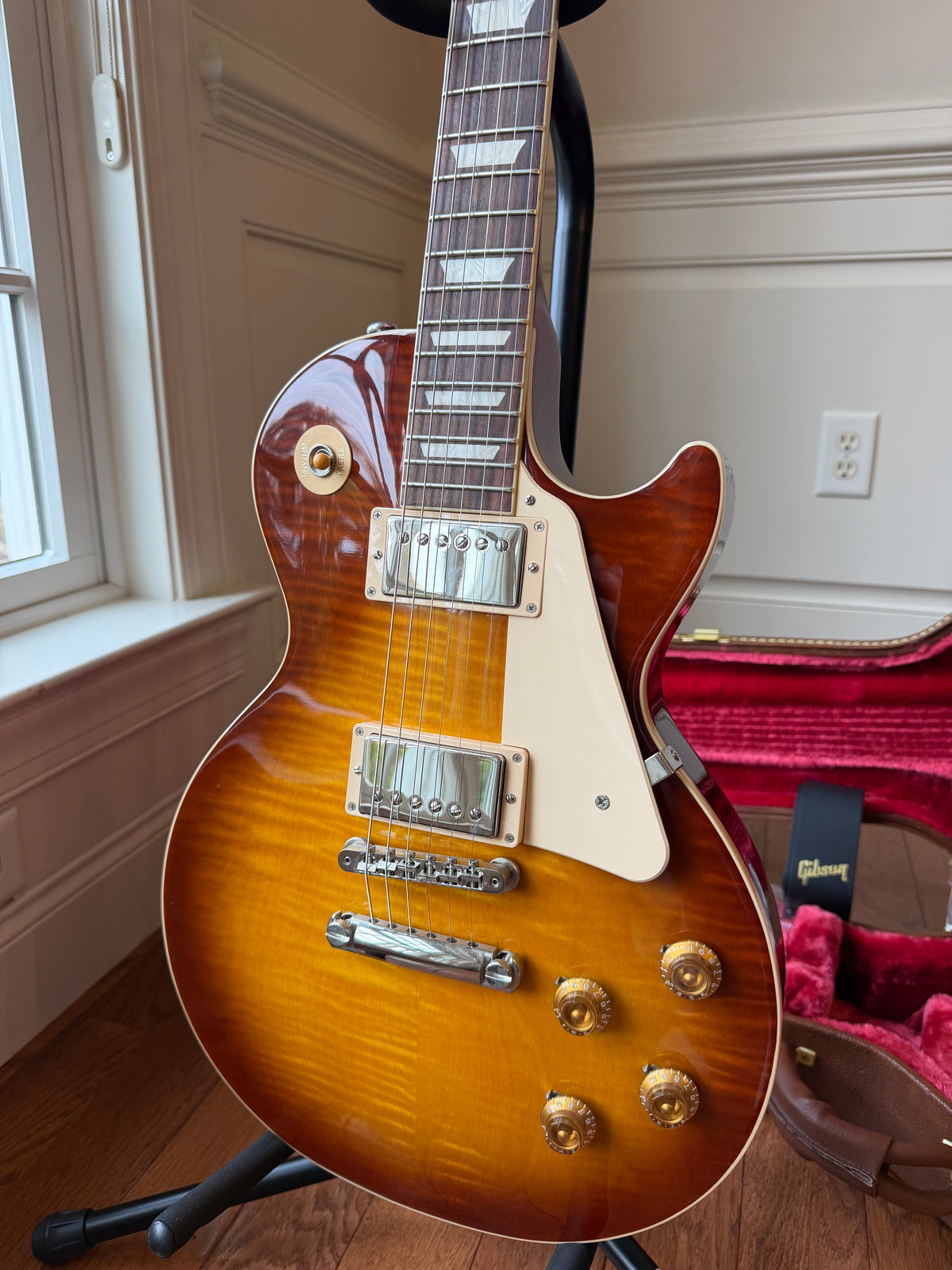 2021 Gibson Les Paul Standard 50s AAA Top - Iced Tea Burst