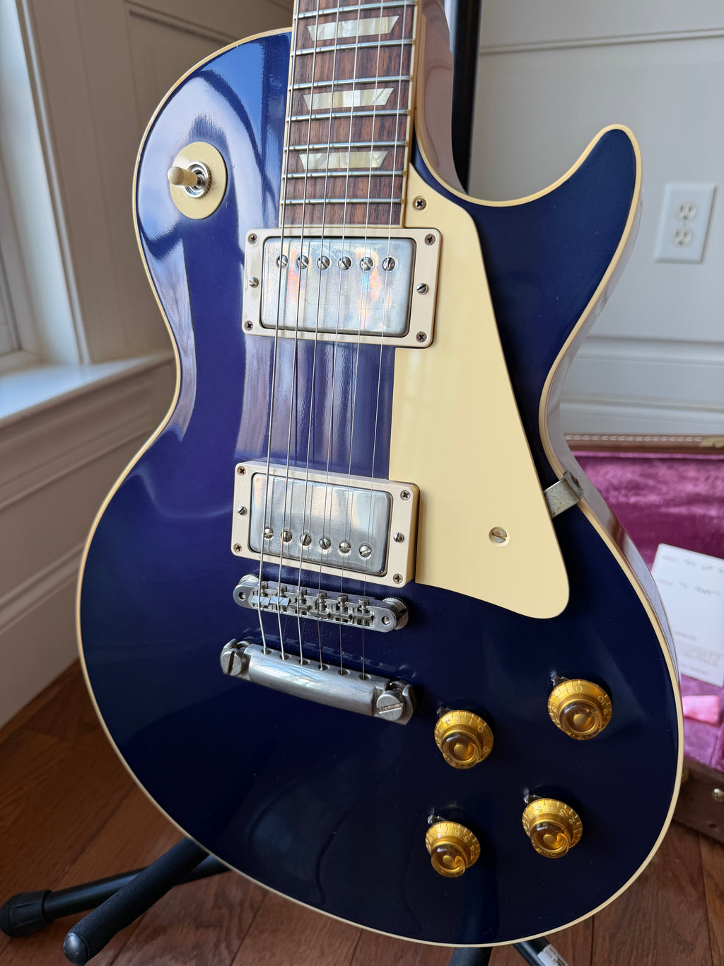 2019 Gibson Custom Shop '57 Reissue R7 Les Paul Standard - Candy Apple Blue - Image 2