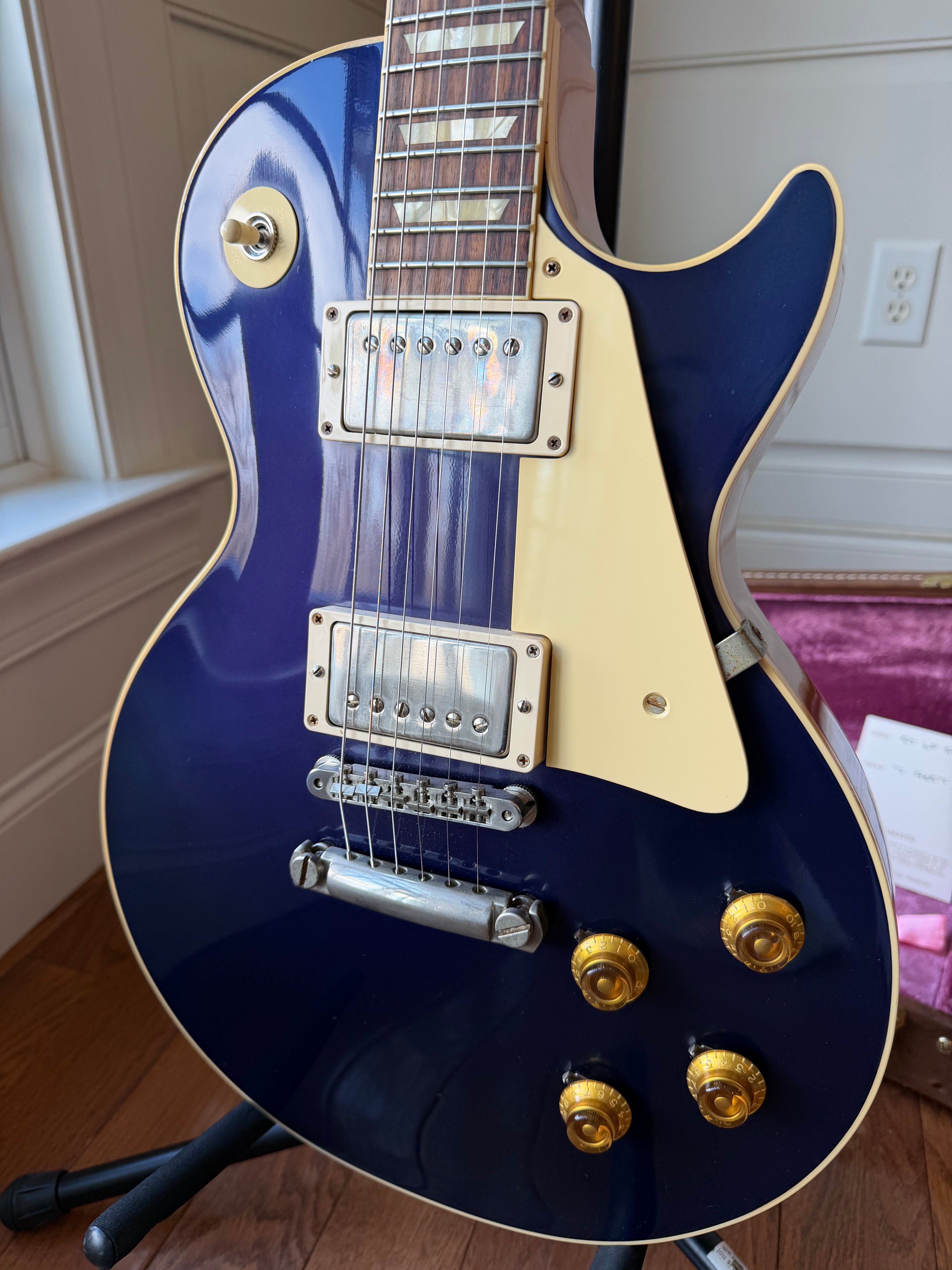 2019 Gibson Custom Shop '57 Reissue R7 Les Paul Standard - Candy Apple Blue - Image 2