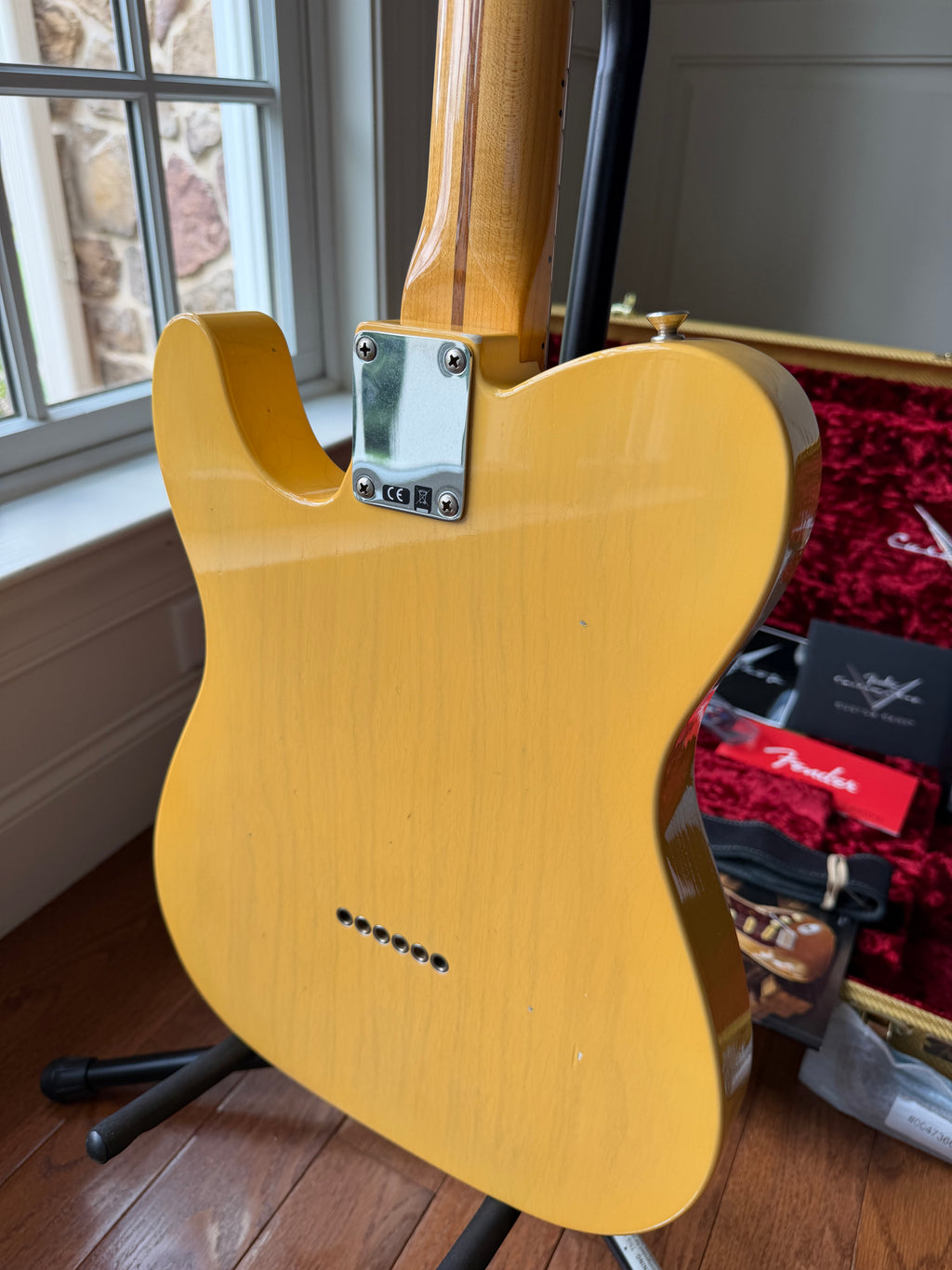 2019 Fender Custom Shop ‘52 Telecaster Journeyman - Aged Nocaster Blonde