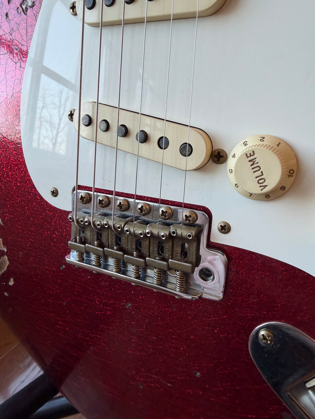 2026 Fender Custom Shop ‘57 Stratocaster SR25 Heavy Relic - Red Sparkle