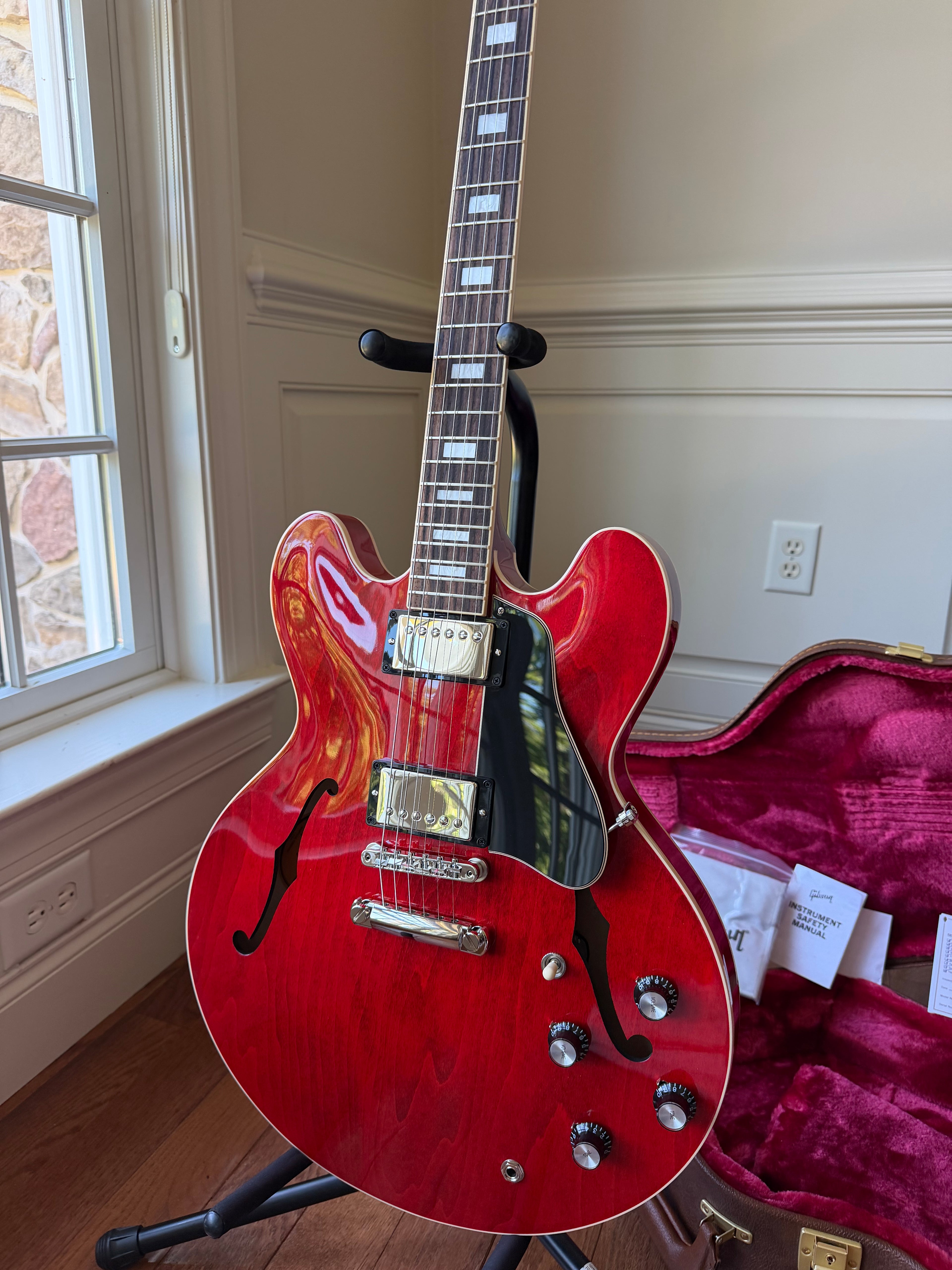 2026 Gibson ES-335 Gloss - Sixties Cherry Red