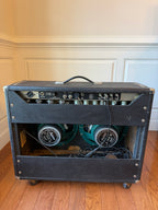 1965 Fender Twin Reverb Blackface Guitar Amp Combo