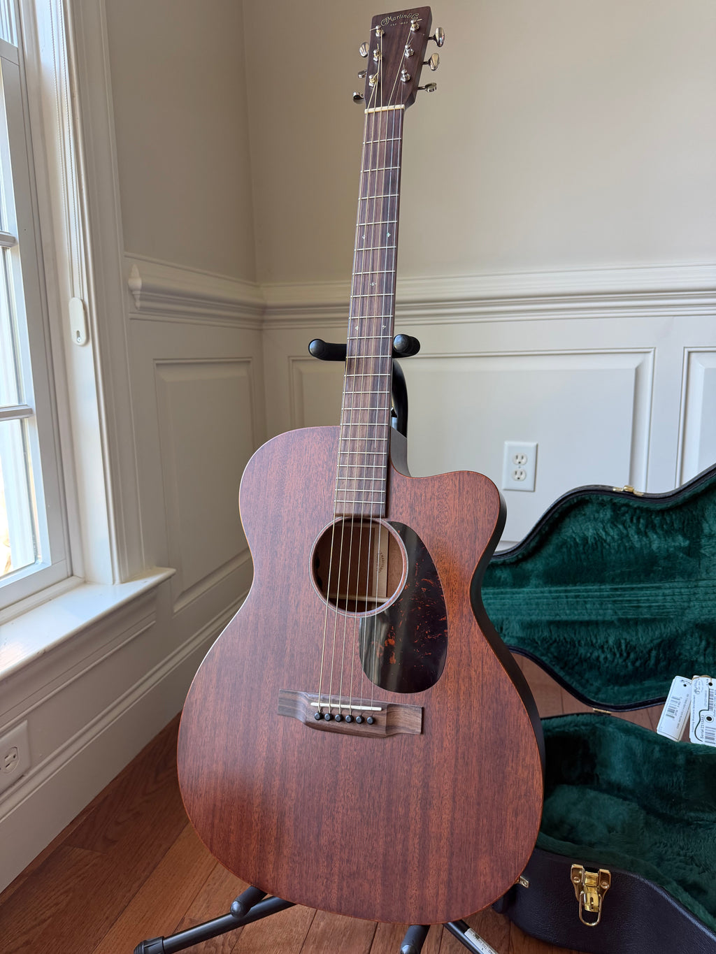 2019 Martin OMC-15ME - Mahogany
