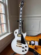 2026 Gibson Custom Shop Les Paul Custom Ebony Fretboard - Alpine White