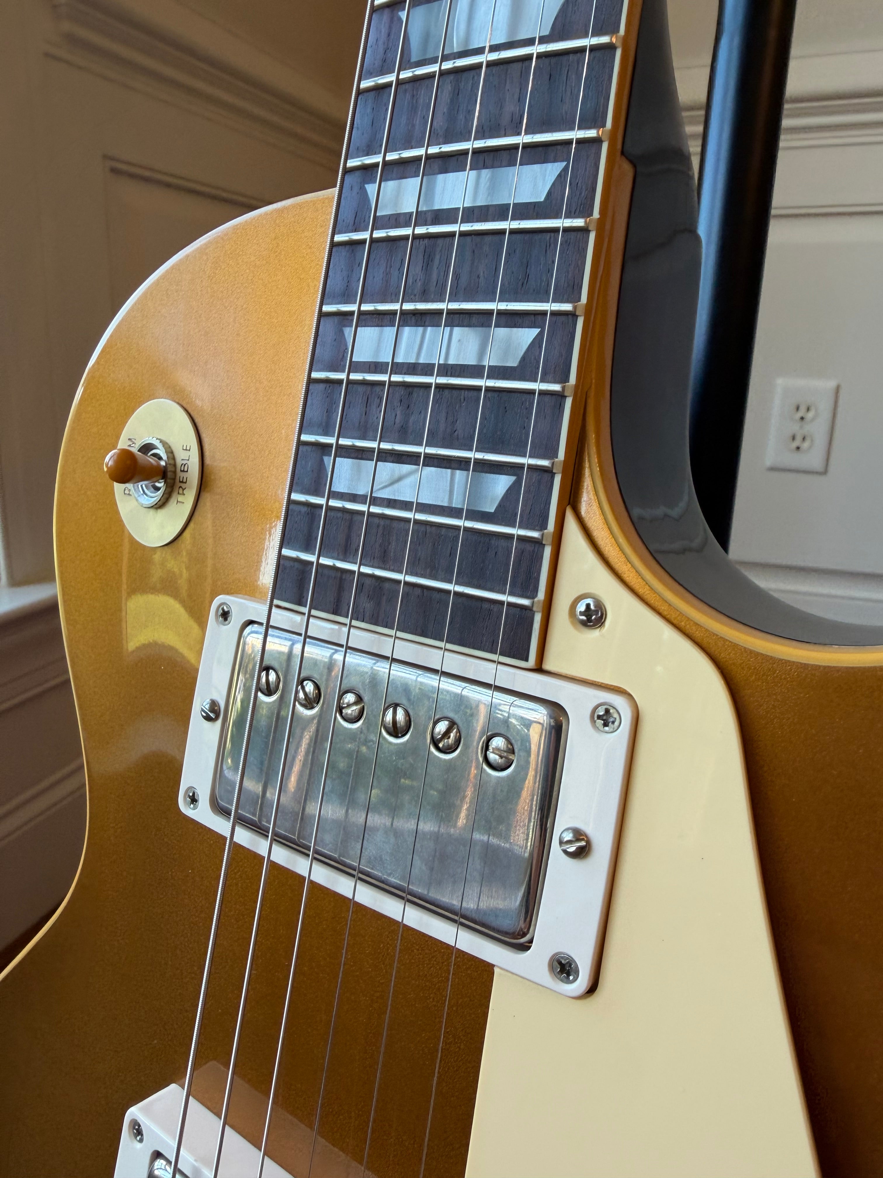2026 Gibson Custom Shop Les Paul Standard ‘57 Reissue R7 Dark Back VOS - Gold Top