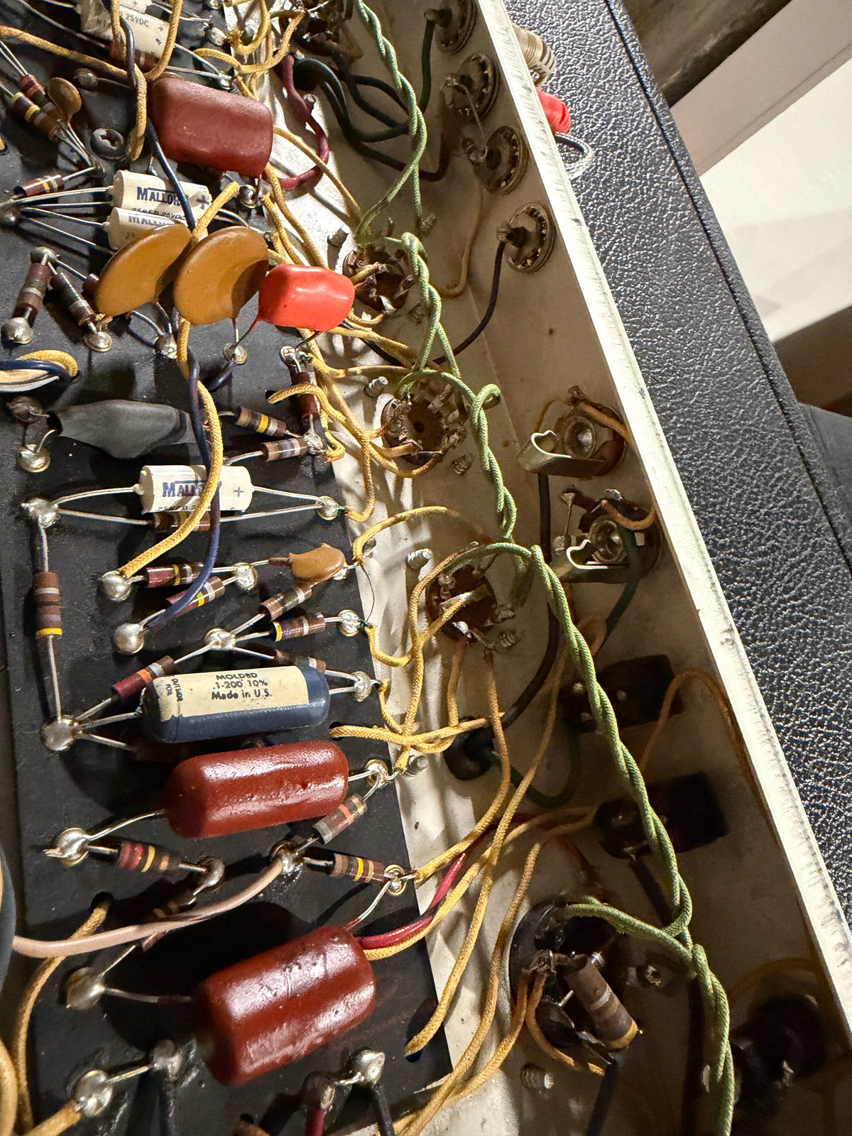 1968 Fender Deluxe Reverb ‘68 Silverface Drip Edge Vintage