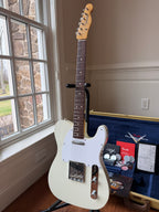 2025 Fender Custom Shop Telecaster Jimmy Page Signature Journeyman Relic - White - Image 3