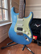 2025 Fender Custom Shop W25 Custom Deluxe Stratocaster Relic S1 HSS - Aged Lake Placid Blue - Image 2