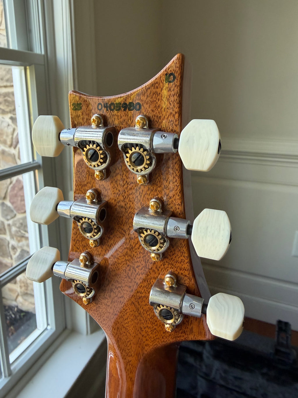 2025 PRS DGT Dave Grissom Signature 10 Top Birds - Faded Blue Jean
