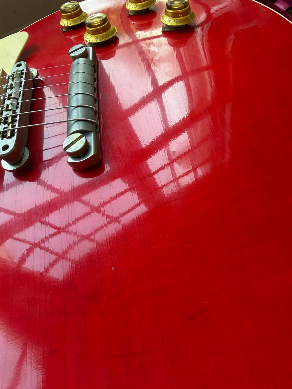 2026 Gibson Custom Shop Les Paul ‘58 Reissue R8 Chambered Murphy Lab Ultra Light Aged - Sweet Cherry Red