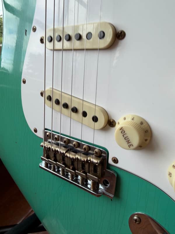 2025 Fender Custom Shop ‘64 Stratocaster L-Series Limited S24 Journeyman - Aged Sea Foam Green