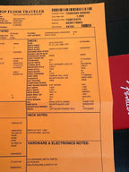 2025 Fender Custom Shop ‘54 Telecaster TCP Time Capsule - Faded Aged Fiesta Red